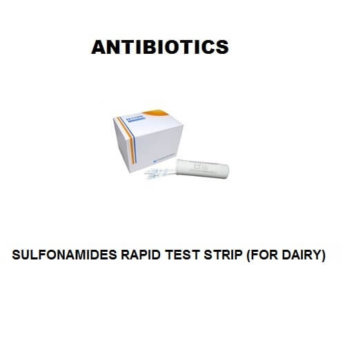sulfonamides rapid test strip for dairy