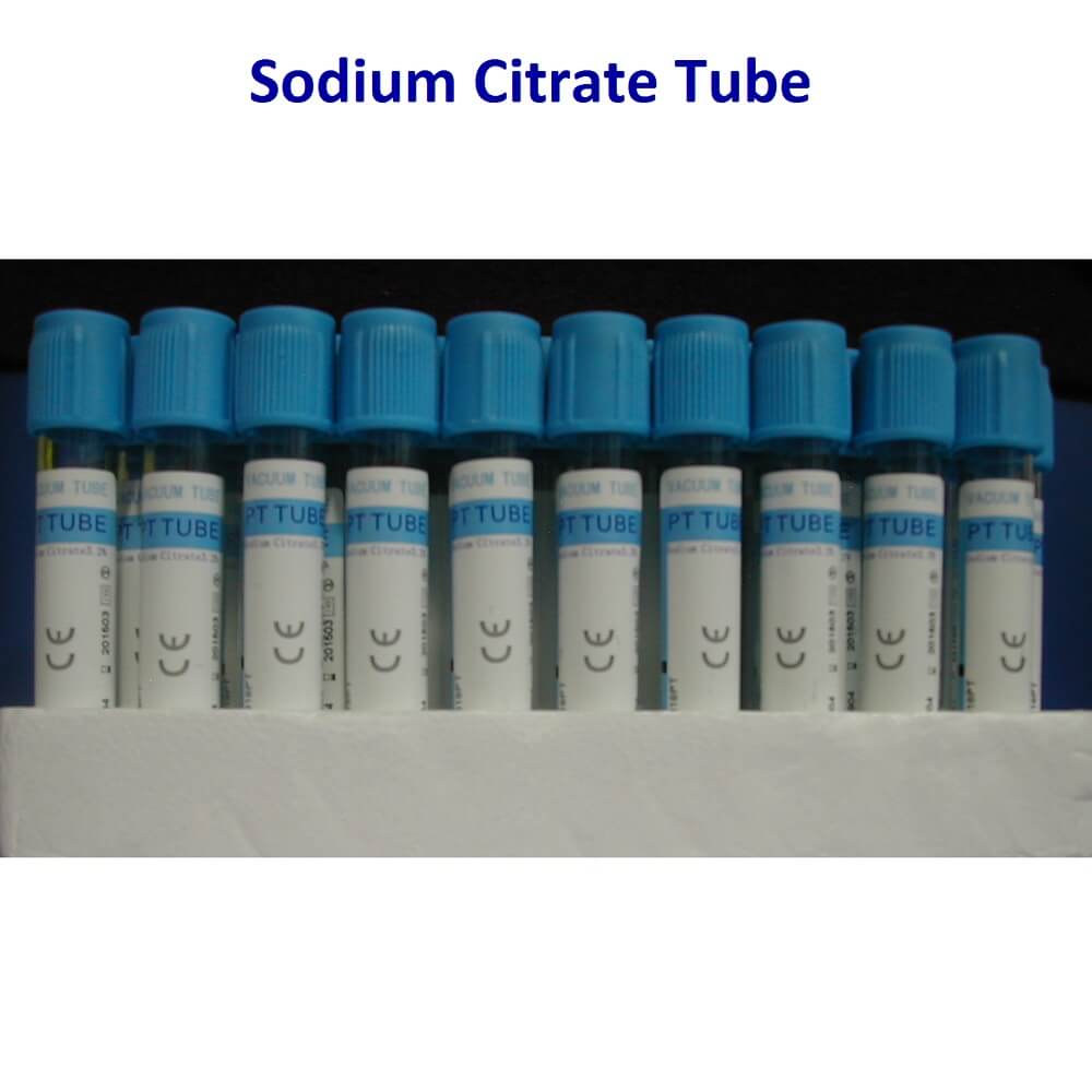vacuum sodium citrate tube 1.9