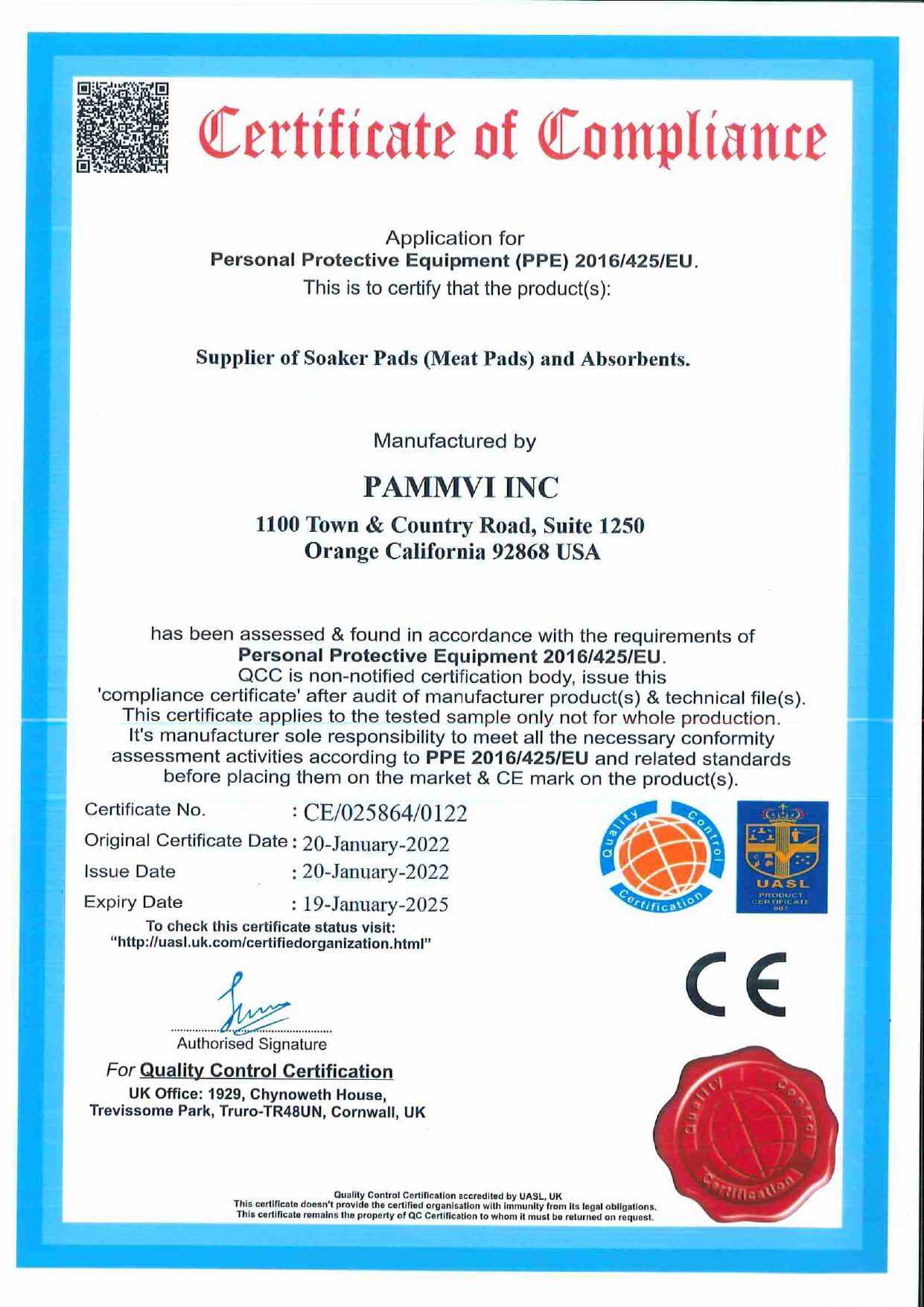 PPE CERTIFICATE page 0001