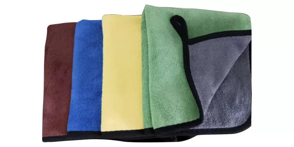 Products 84 Microfiber Dual Sided Car Detailing Cloth 500 GSM CORAL FLEECE